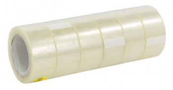 Клейкая лента упаковочная Buro прозрачная шир.48мм дл.40м полипропилен