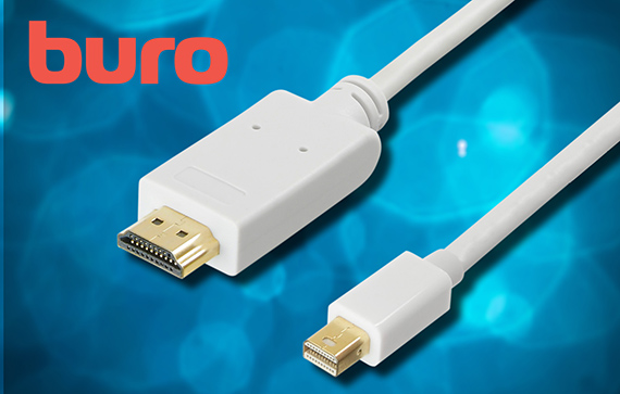 BURO представил новые кабели стандартов HDMI и DisplayPort BURO представил новые кабели стандартов HDMI и DisplayPort